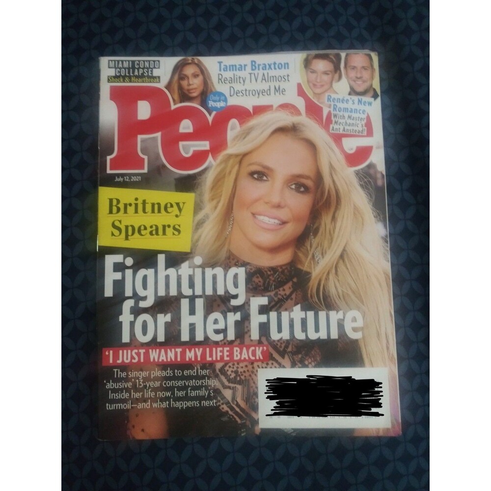 People Magazine - Britney Spears Cover - July 12, 2021